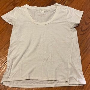 Madewell White Knit Top